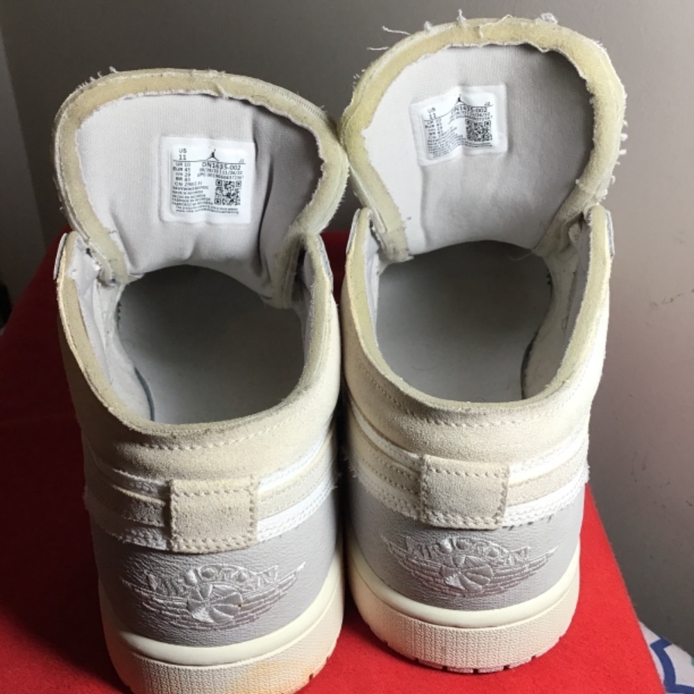 🔥Jordan 1, Low SE Craft, size 11, tech gray white, good cond, see photos - Picture 7 of 12